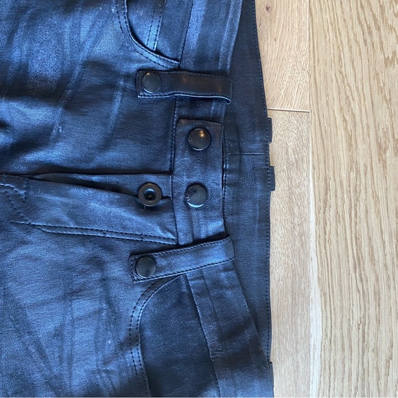 UNRAVEL LEATHER PANTS - Picture 3 of 4